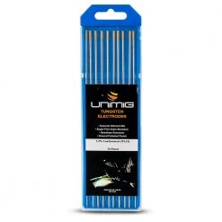 UNIMIG 2.4mm WL15 1.5 Percent Lanthanated Tungsten Electrodes - 10 Pack PTR0002-24