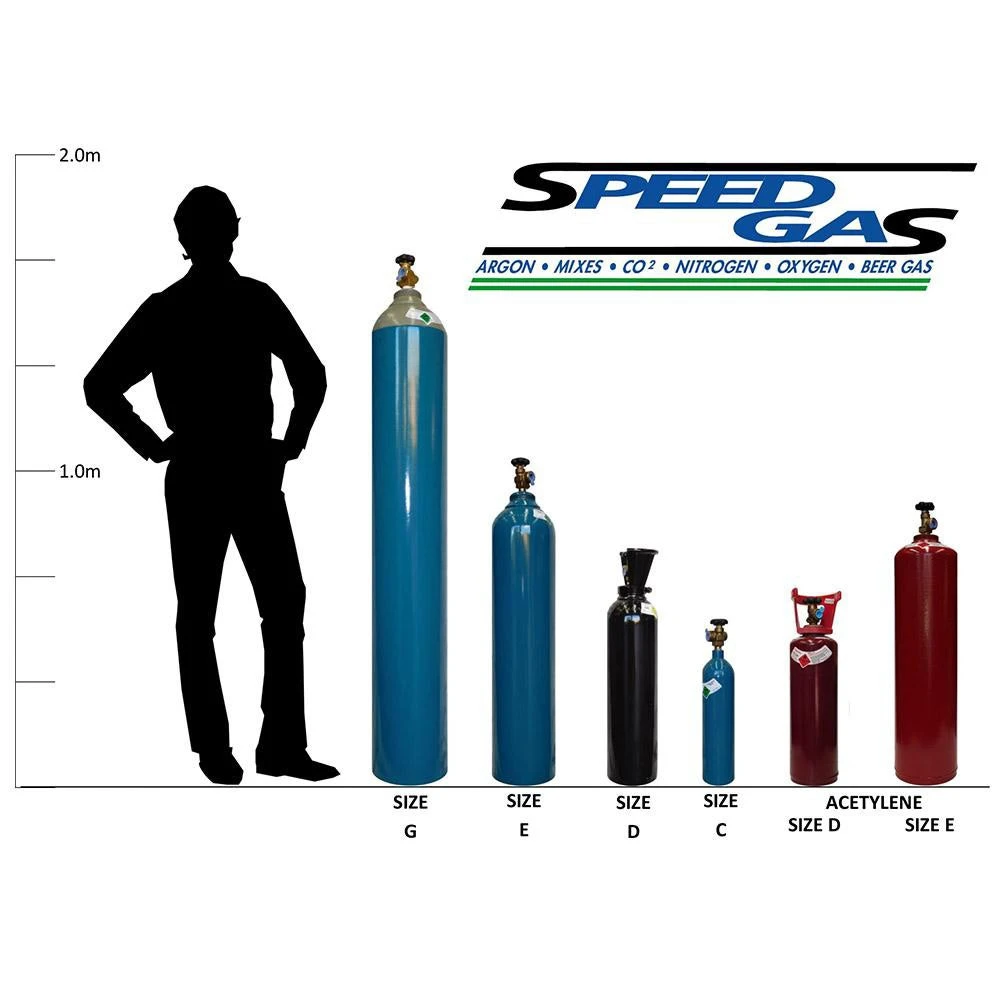 SPEEDGAS Welding Gas Exchange Oxygen E Size OXER 2 SPEEDGAS Welding Gas Exchange Oxygen E Size OXER - Image 2