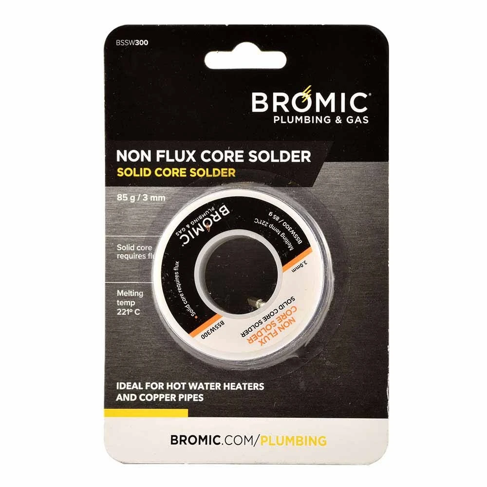 BROMIC 85g None Flux Core Solder BSSW300 1 BROMIC 85g None Flux Core Solder BSSW300
