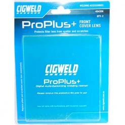 CIGWELD ProPlus+ Auto Darkening Front Cover Lens 2pc 454356