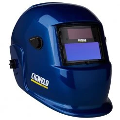 CIGWELD WeldSkill Auto Darkening Welding Helmet Blue 454305 -UNIMIG Shop unnamed file 530