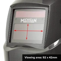 MICHIGAN True View Variable Shade Auto Darkening Carbon Welding Helmet MICADH500 -UNIMIG Shop unnamed file 539