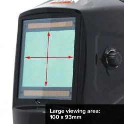 MICHIGAN Pro XL View Variable Shade Auto Darkening Welding Helmet - Black MIC1000VS3 -UNIMIG Shop unnamed file 561