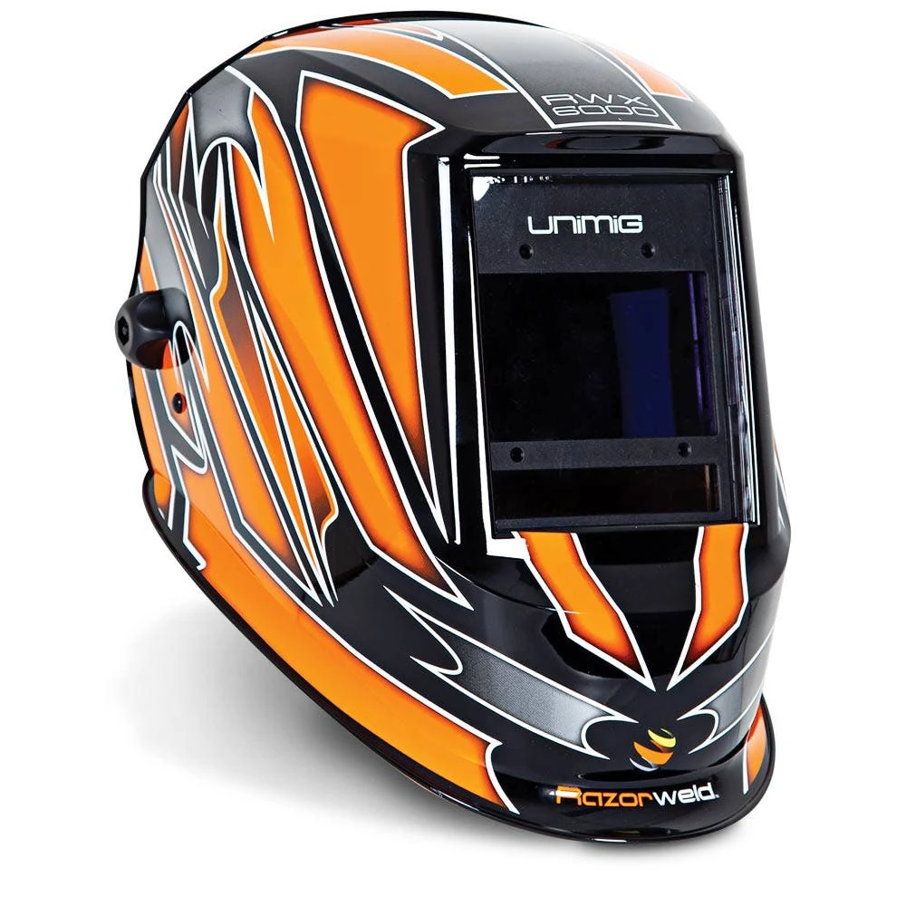 UNIMIG Razorweld Automatic Welding Helmet UMRWWH 2 UNIMIG Razorweld Automatic Welding Helmet UMRWWH - Image 2