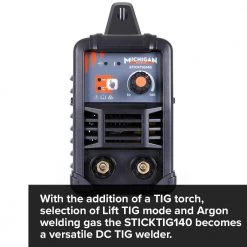 MICHIGAN 140A Stick DC TIG Welder STICKTIG140 -UNIMIG Shop unnamed file 652