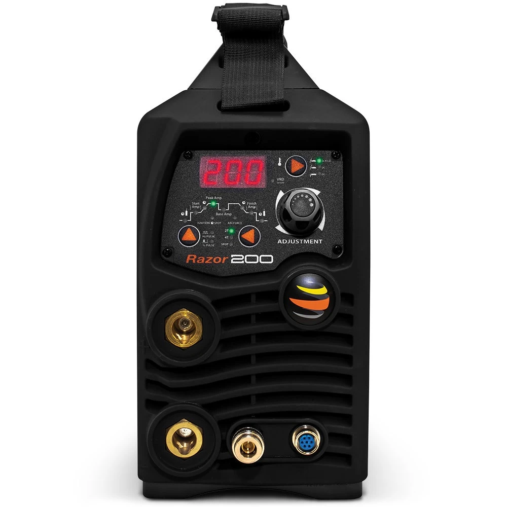 UNIMIG Razorweld 200A Arc/Tig DC Inverter Welder W. Leads Torch Bag KUMJRRW200DC 4 UNIMIG Razorweld 200A Arc/Tig DC Inverter Welder W. Leads Torch Bag KUMJRRW200DC - Image 4