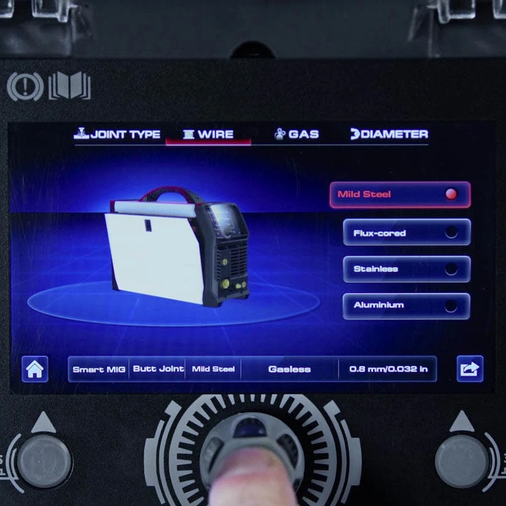 UNIMIG Razor Multi 230A AC/DC MIG/TIG/Stick Welder U11004K 6 UNIMIG Razor Multi 230A AC/DC MIG/TIG/Stick Welder U11004K - Image 6