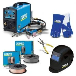 CIGWELD Weldskill 185LCD Inverter Bundle Pack