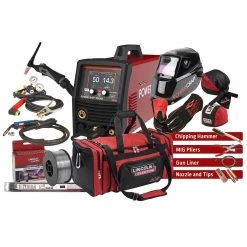 LINCOLN Multi Welder 4in1 Helmet & Access Value Box K69074-1E